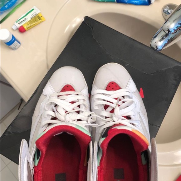 2015 Jordan Hare 7s with Hat and Card - Picture 5 of 7